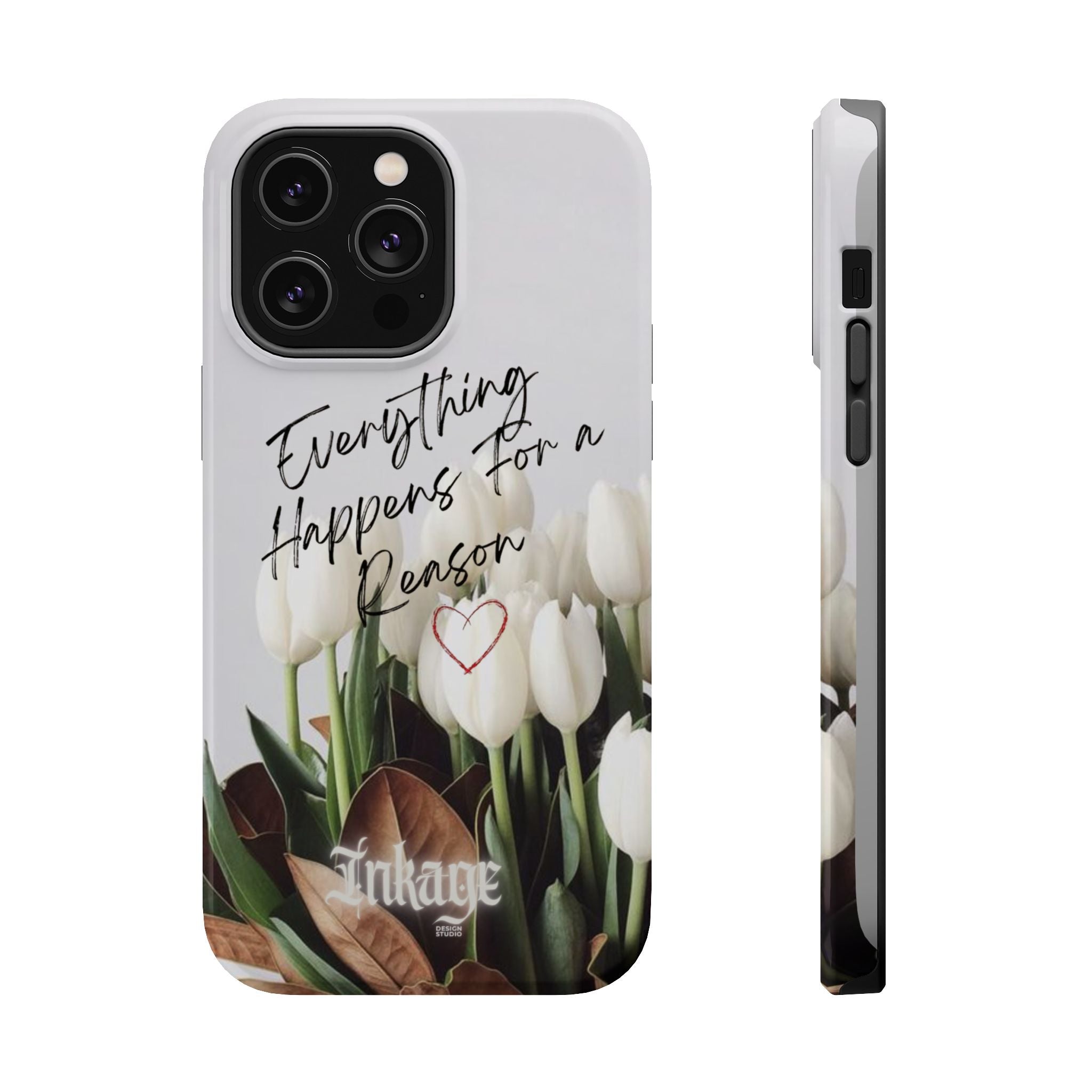 "Everything Happens for a Reason" Quote Magnetic Phone Cases