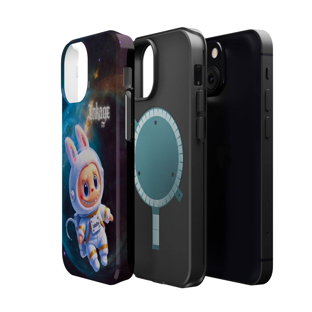Labubu Astronaut Magnetic Phone Cases (Animation)