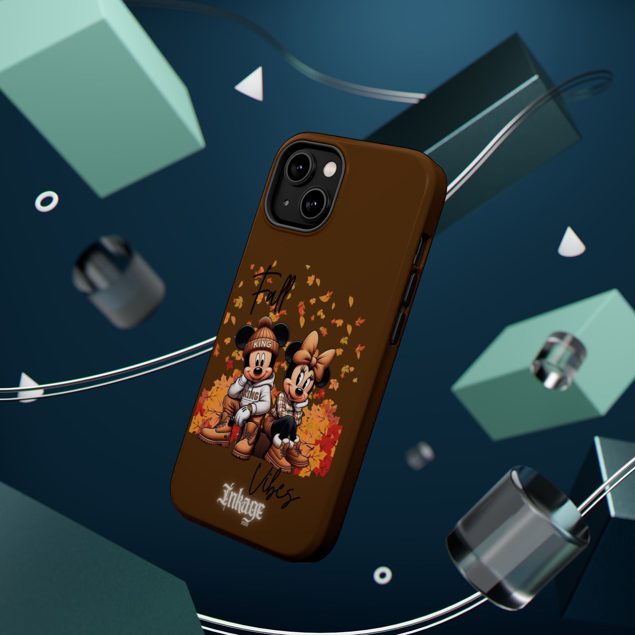 Mickey & Minnie Fall Vibes Magnetic iPhone Cases (Animation)