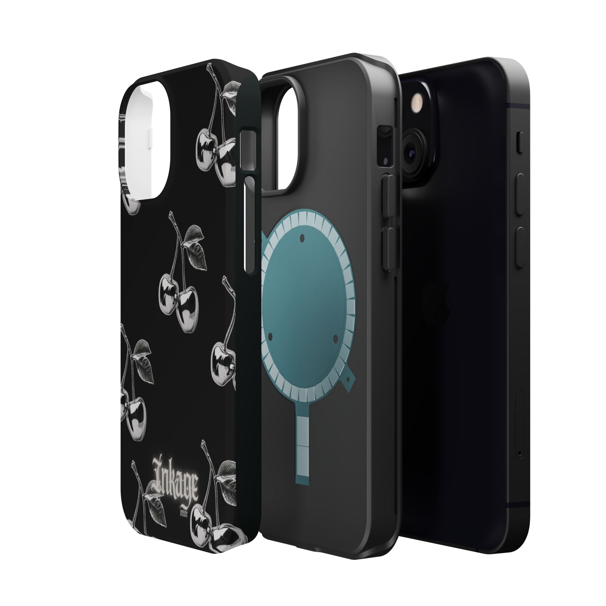 Platinum Cherry Magnetic Phone Cases (Minimal)