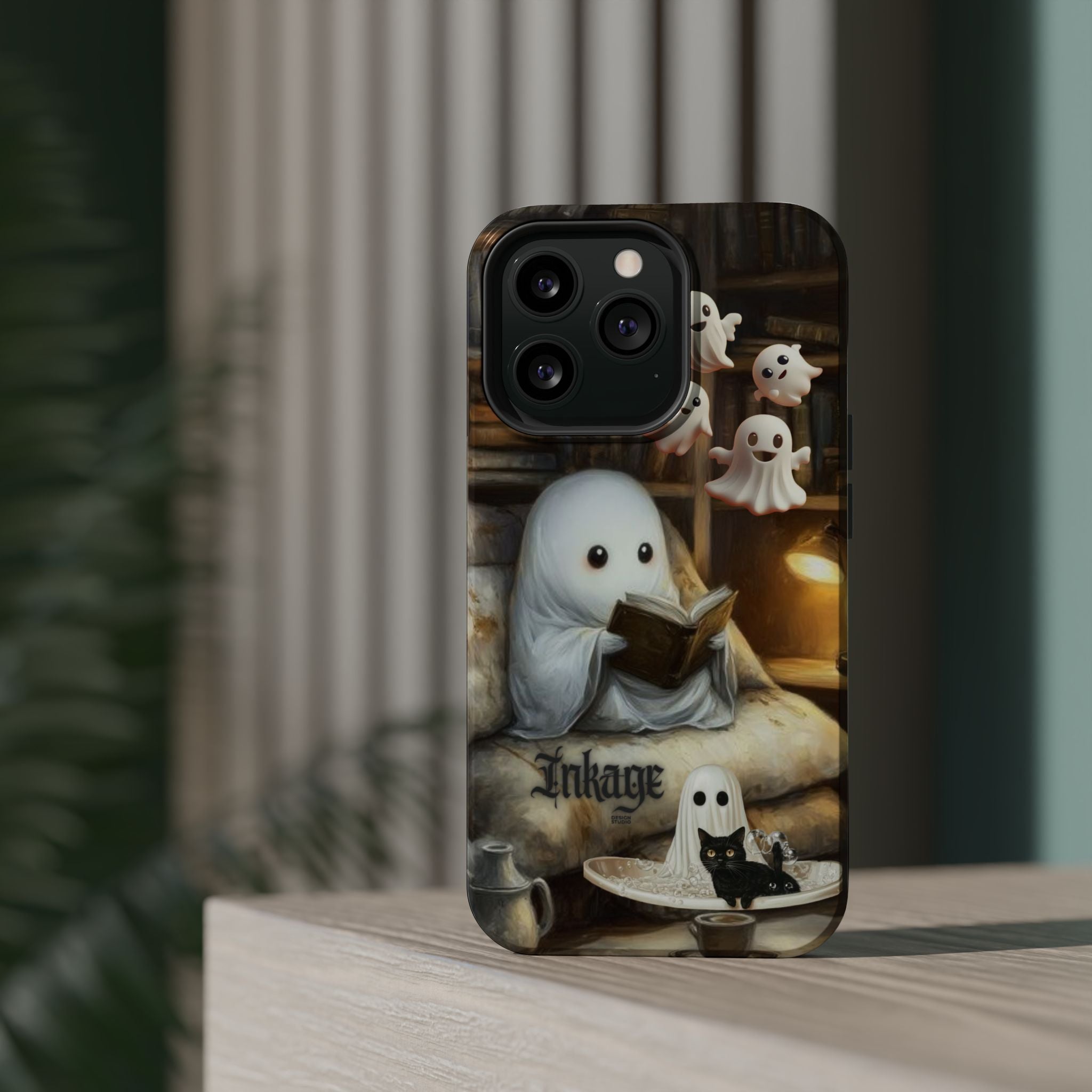 Ghostly Reading Magnetic Phone Cases (Season)