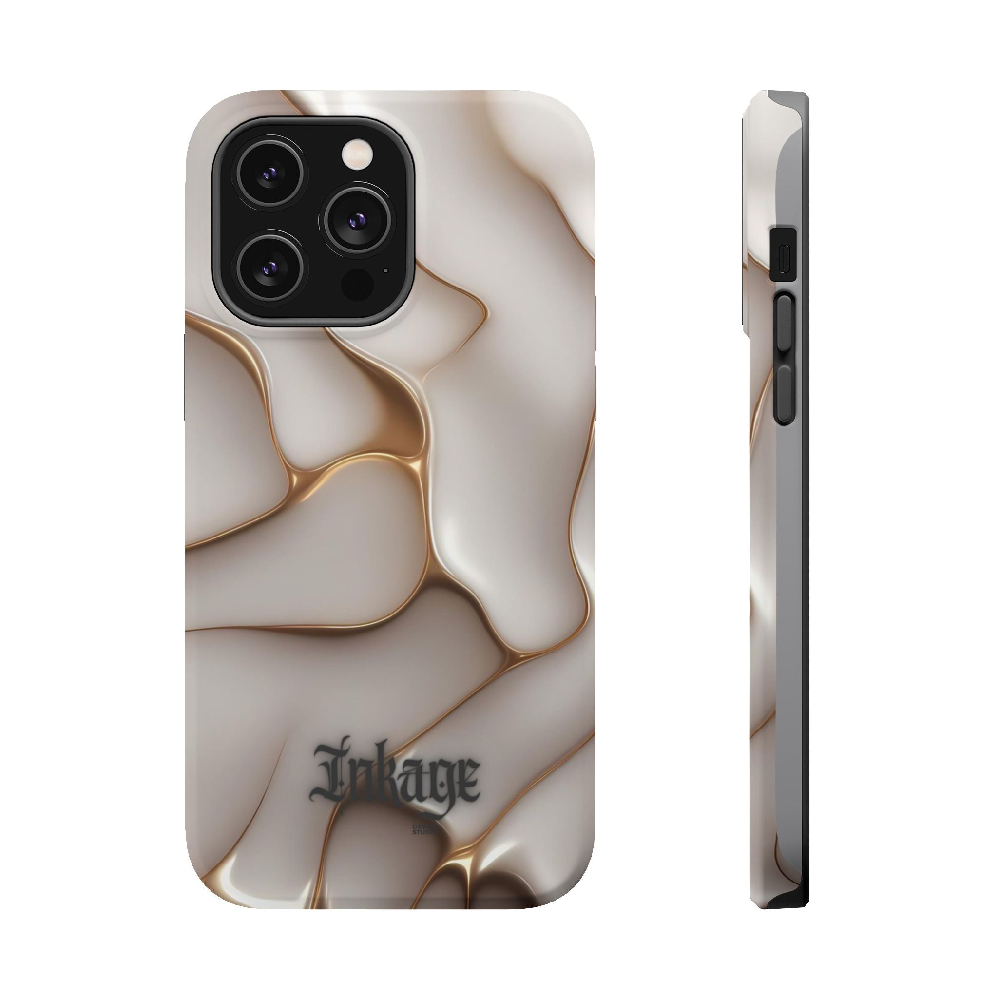 Golden Flow Magnetic Phone Cases (Minimal)