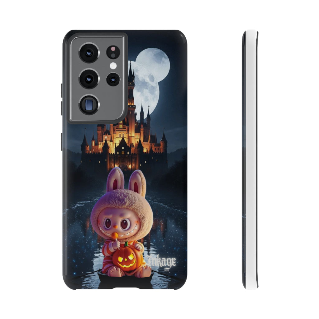 Labubu Halloween On Disney Boat Tough Phone Cases (Season, Animation)