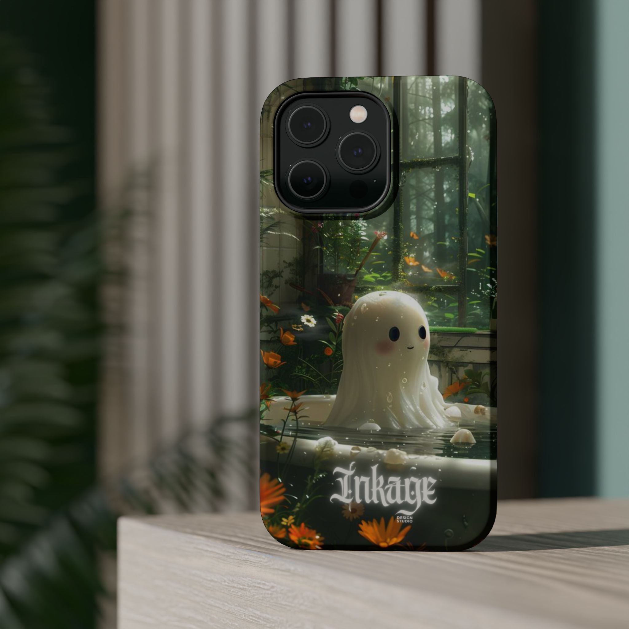Whimsical Ghost Magnetic Phone Cases (Season)