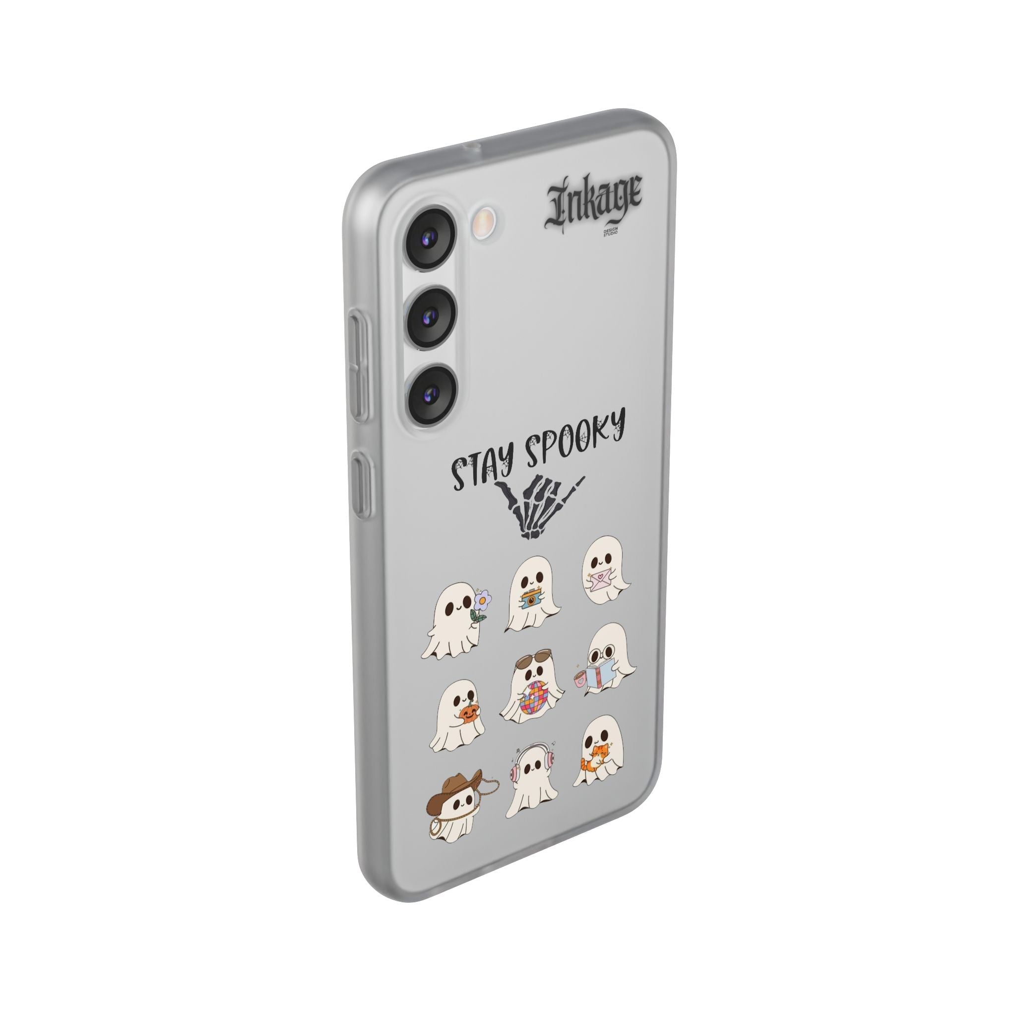 Stay Spooky Clear Phone Cases (Season)