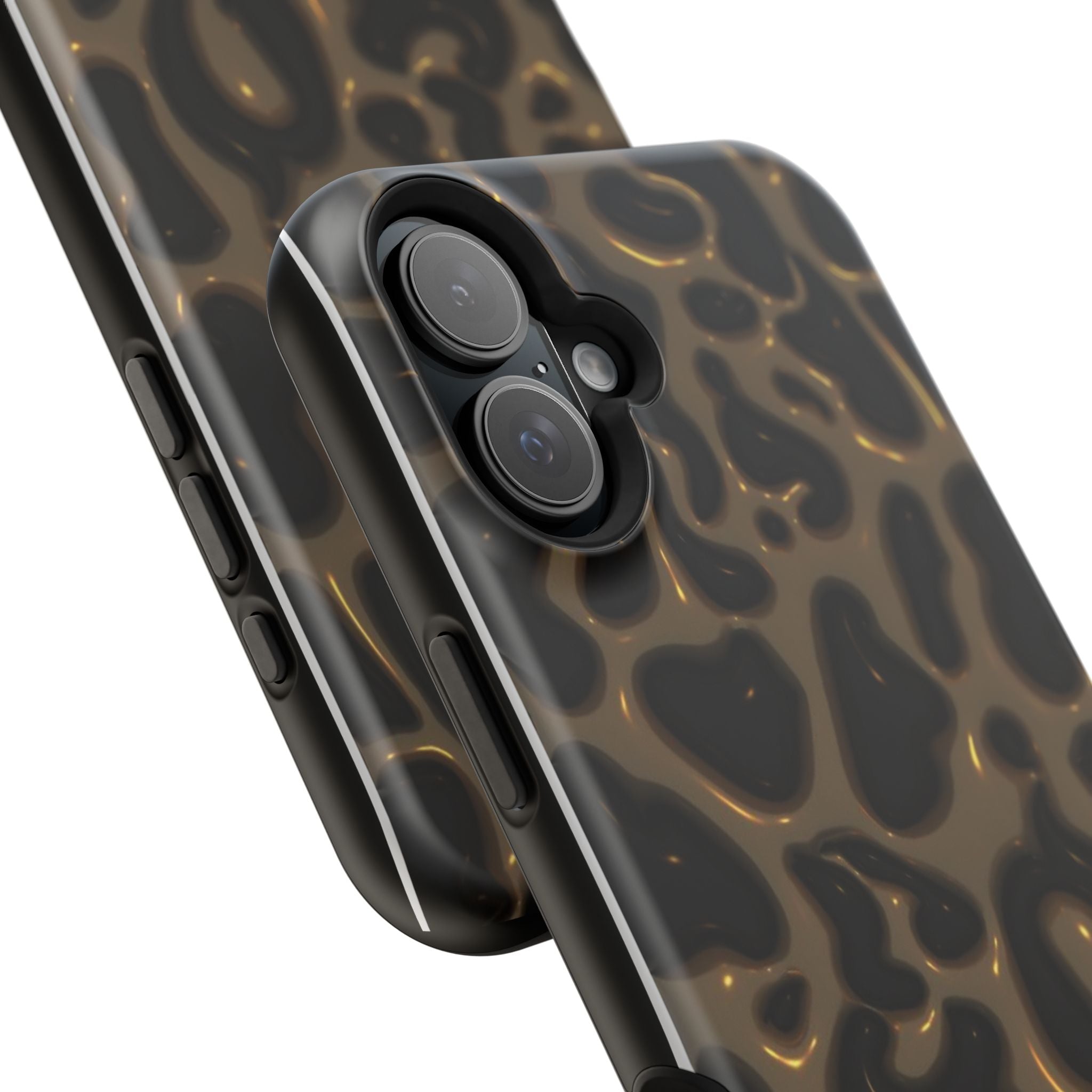 Leopard Print Magnetic Phone Cases (Minimal)