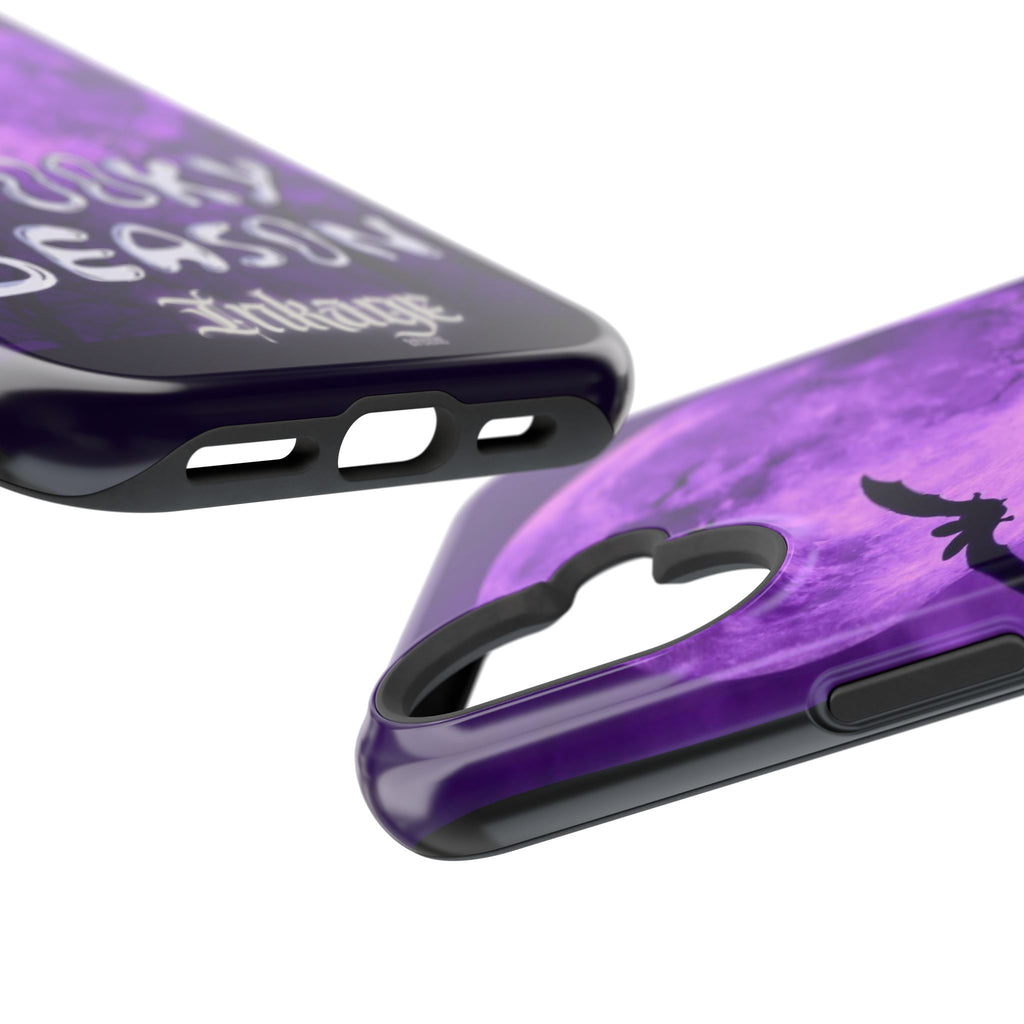 Purple Spooky Season Magnetic Phone Cases (Season)