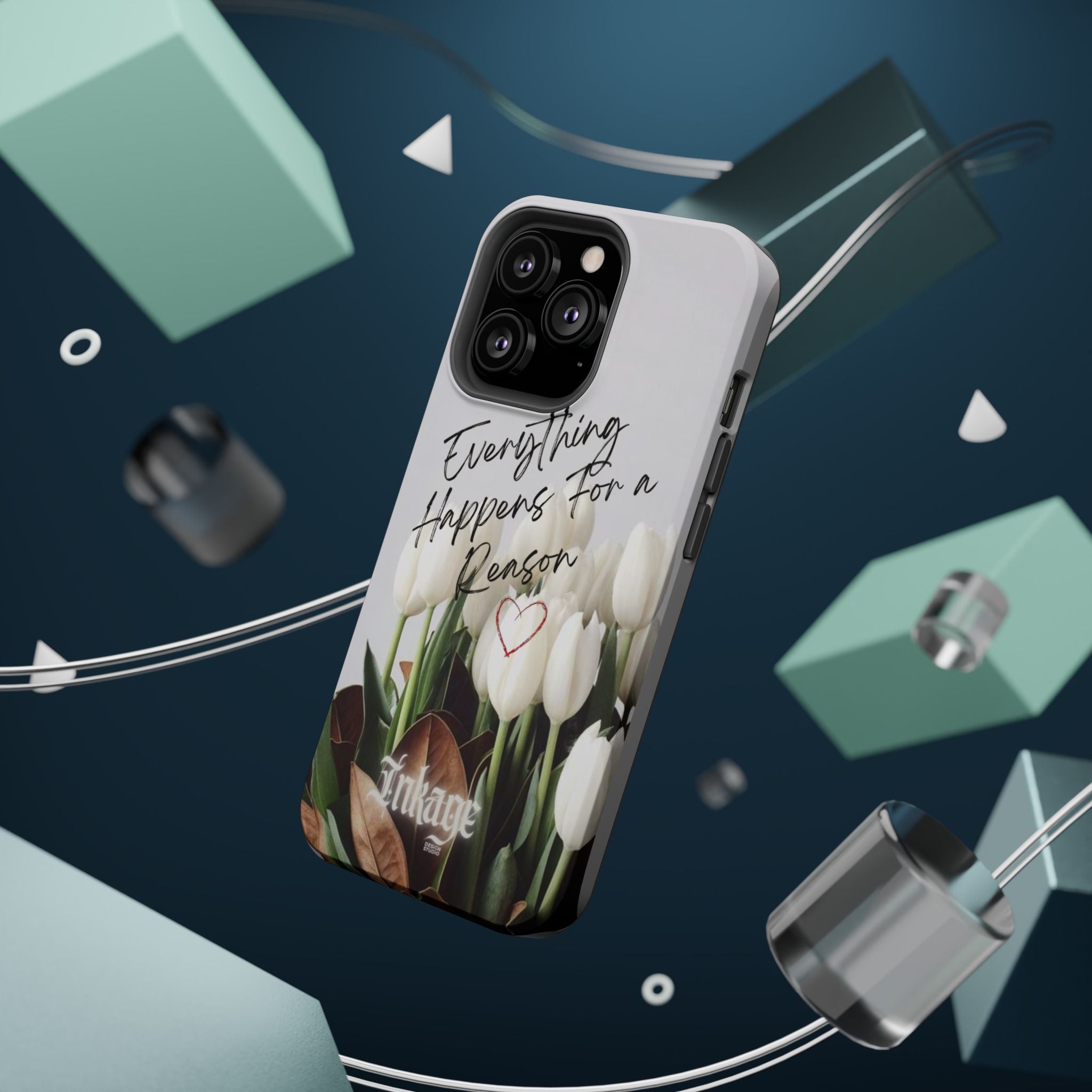 "Everything Happens for a Reason" Quote Magnetic Phone Cases