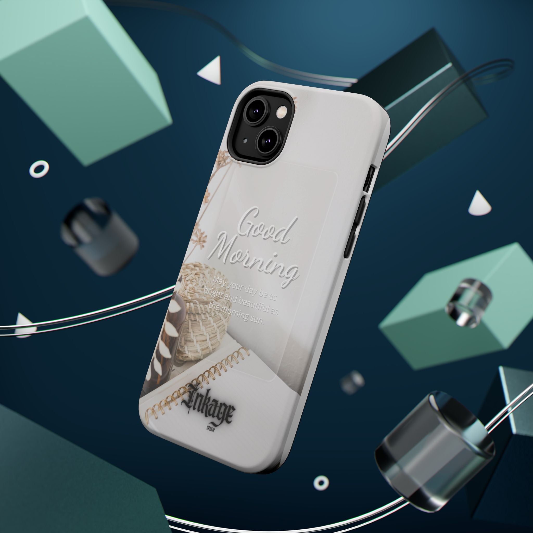 "Good Morning" Magnetic Phone Cases (Quote)