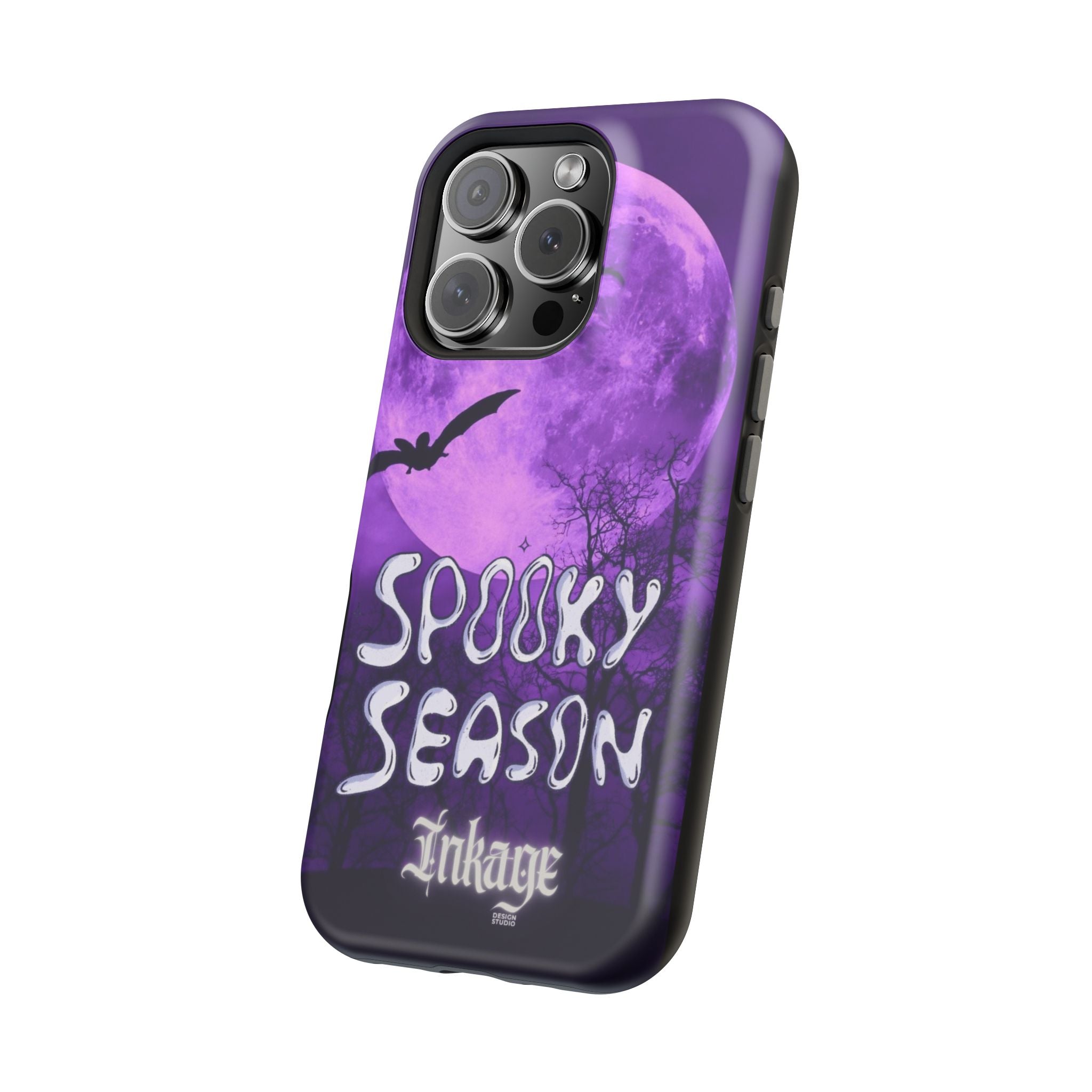 Purple Spooky Season Magnetic Phone Cases (Season)