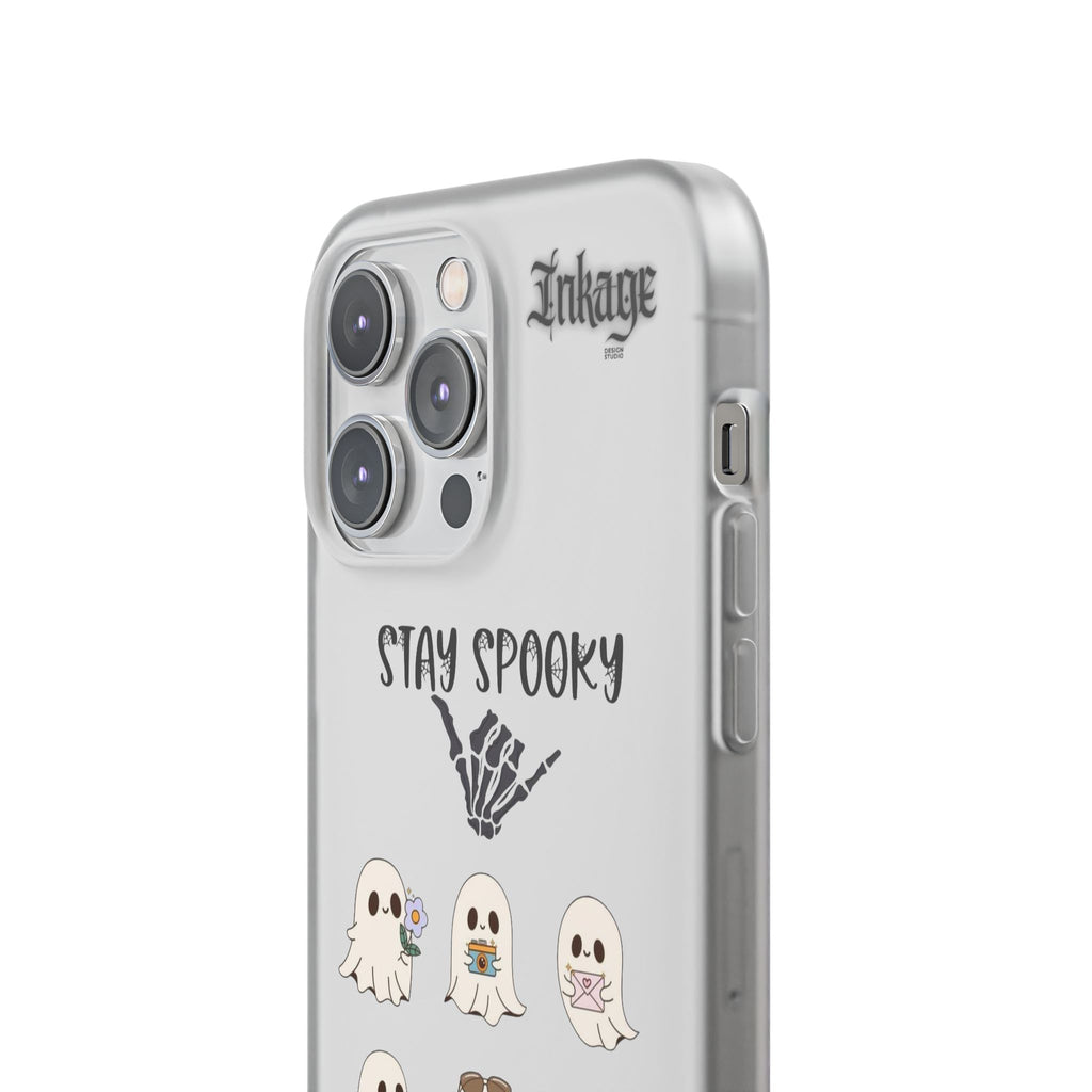 Stay Spooky Clear Phone Cases (Season)