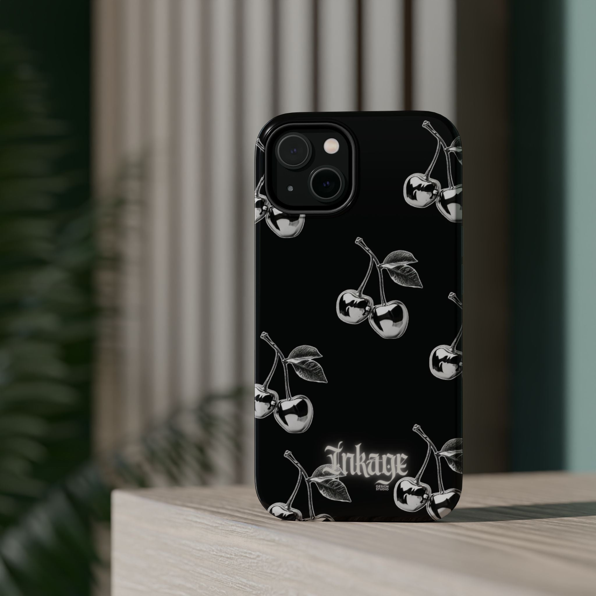 Platinum Cherry Magnetic Phone Cases (Minimal)