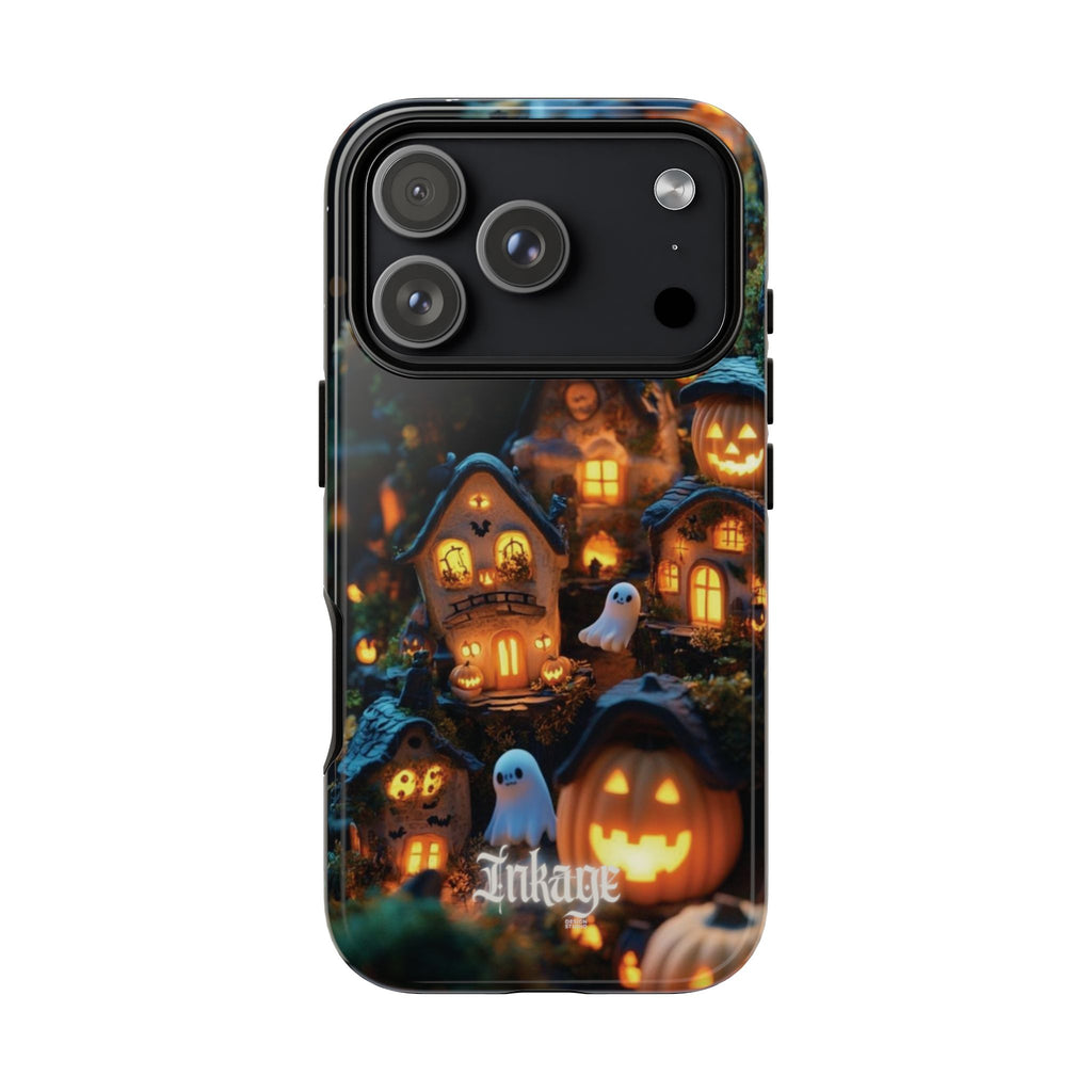 Spooky Pumpkin Village Tough Phone Cases (Season)