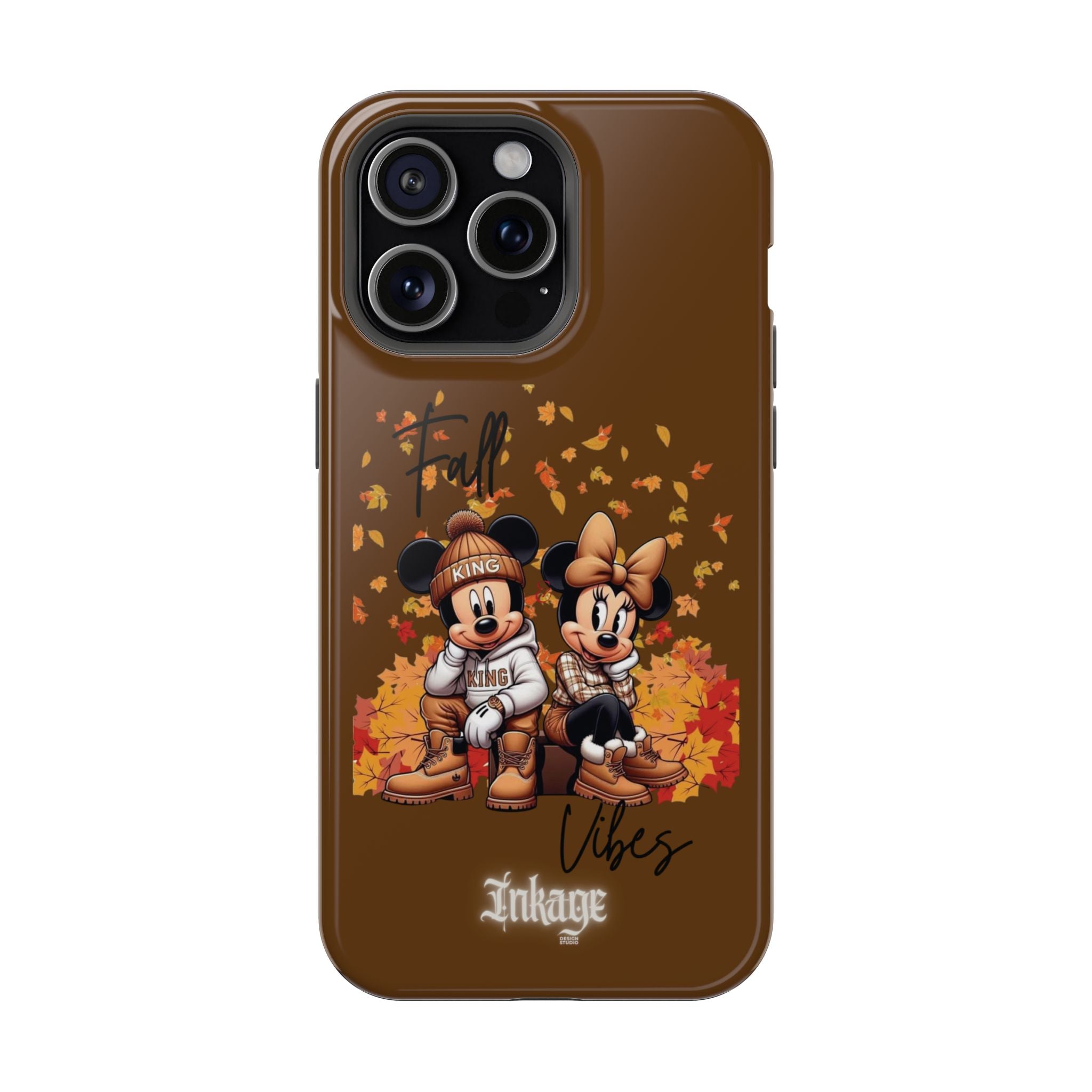 Mickey & Minnie Fall Vibes Magnetic iPhone Cases (Animation)