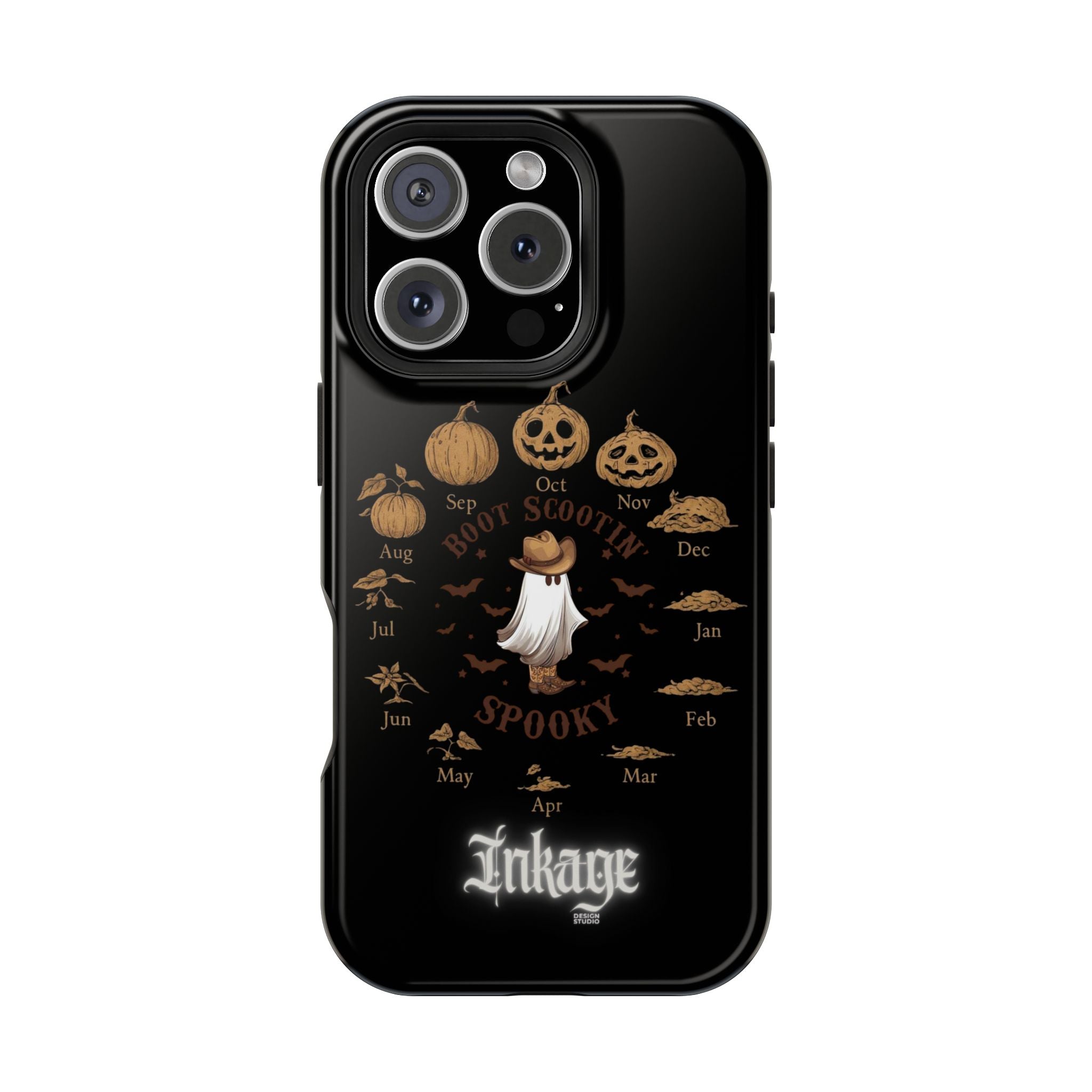 Spooky Boot Halloween Pumpkin Magnetic Phone Cases (Season)
