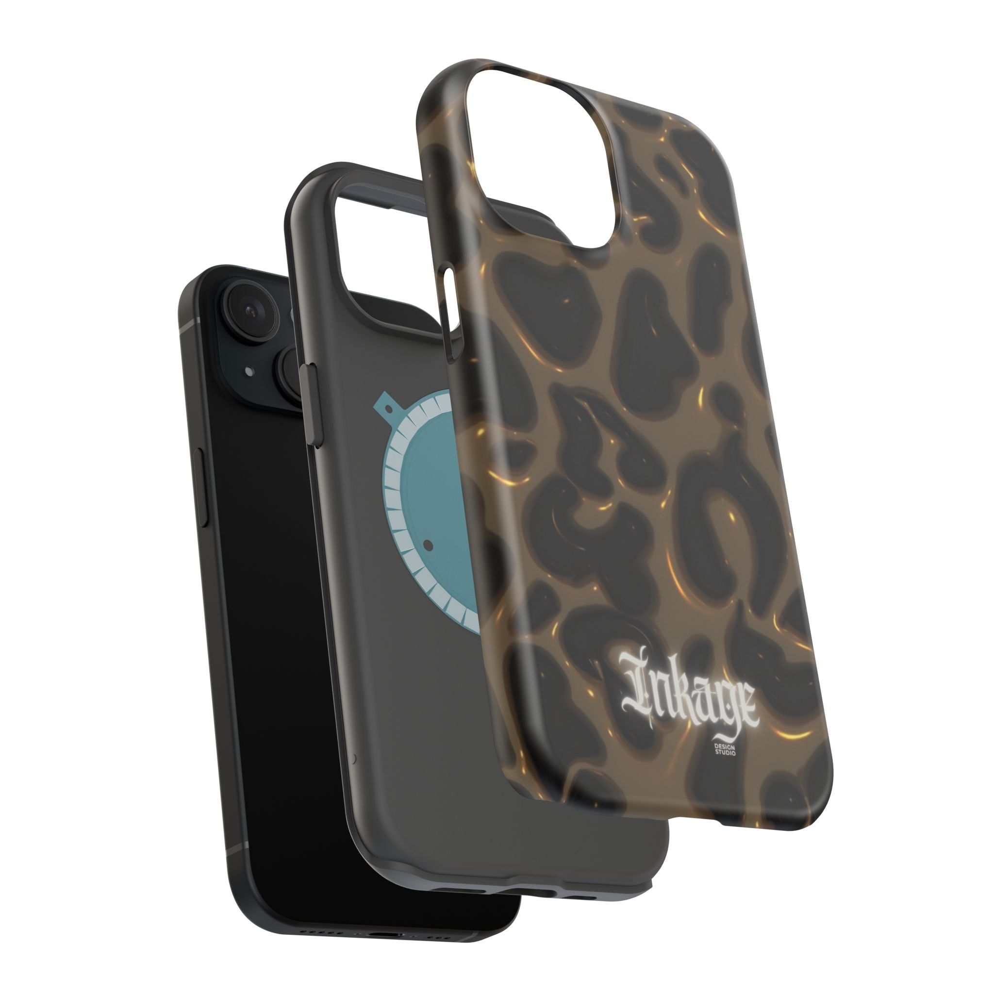 Leopard Print Magnetic Phone Cases (Minimal)