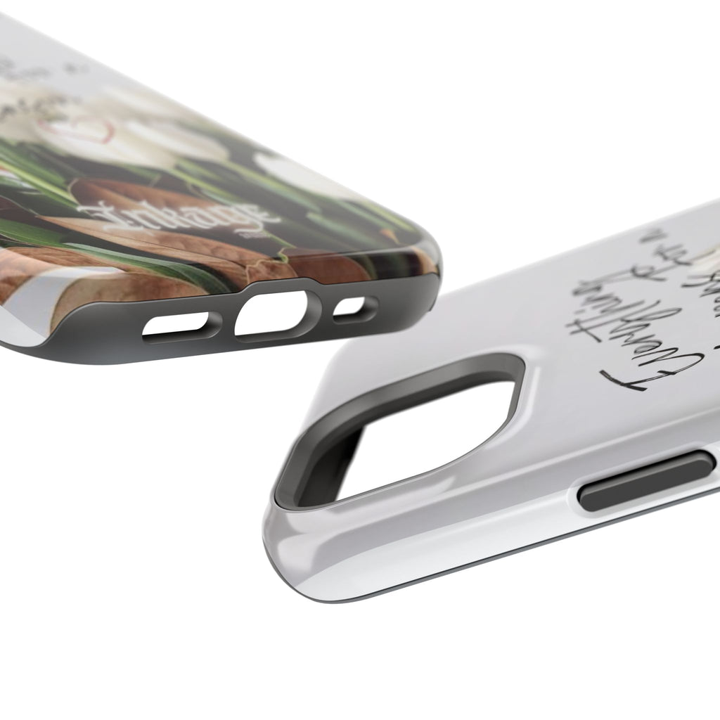 "Everything Happens for a Reason" Magnetic Phone Cases (Quote)