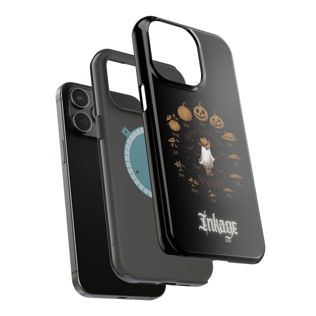 Spooky Boot Halloween Pumpkin Magnetic Phone Case (Season)