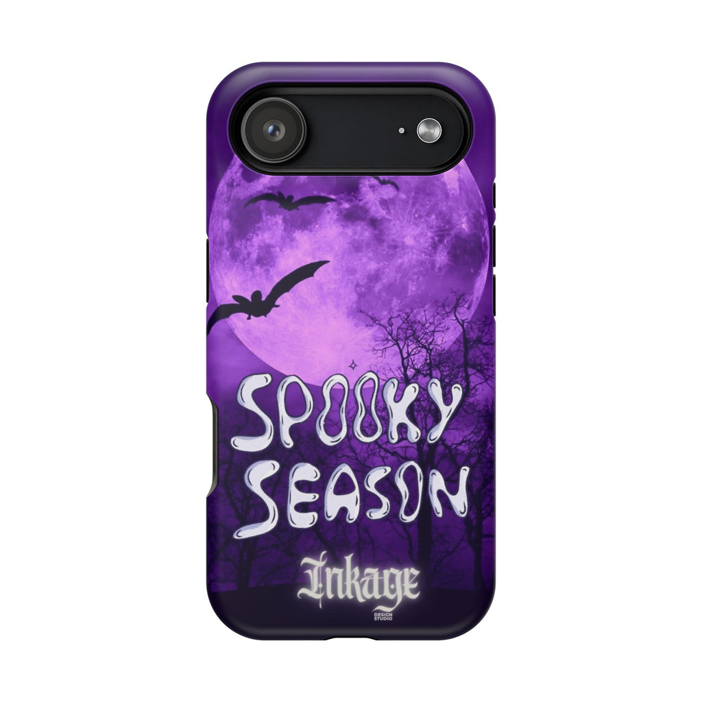 Purple Spooky Season Magnetic Phone Cases (Season)