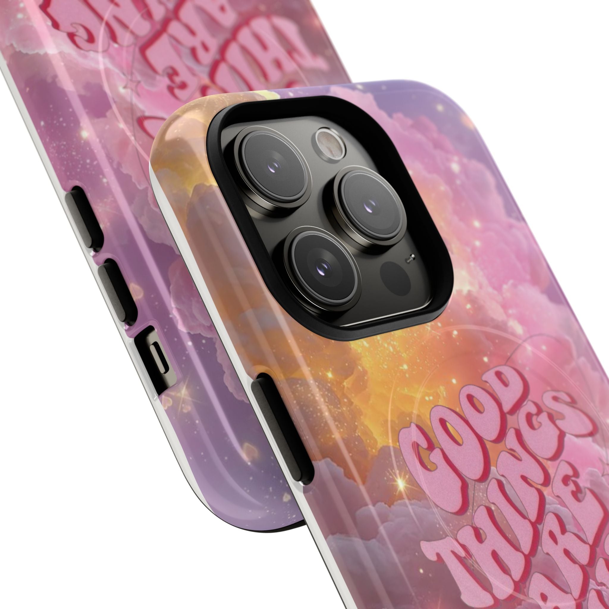 "Good Things Are Coming" with Tough Magnetic Phone Cases (Quote)
