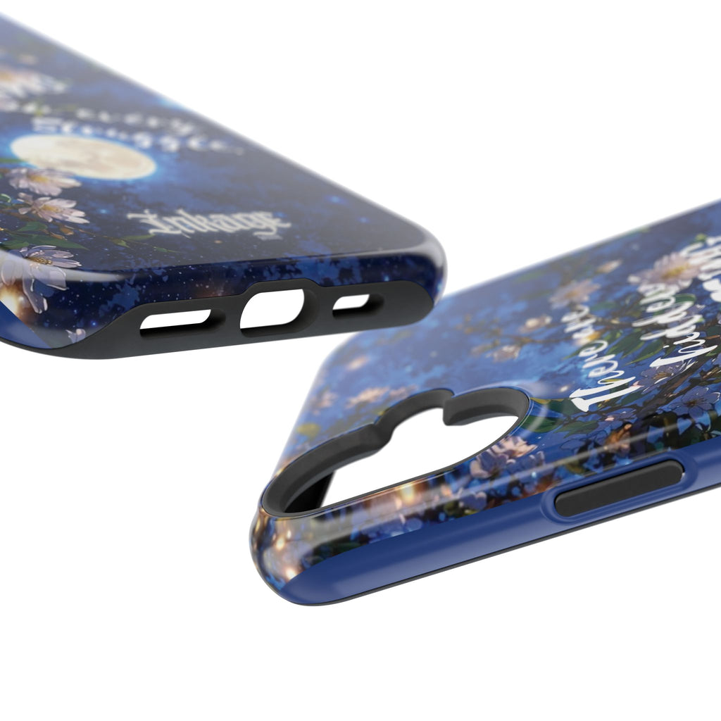 “Moonlit Blessing” Magnetic Phone Cases (Quote)