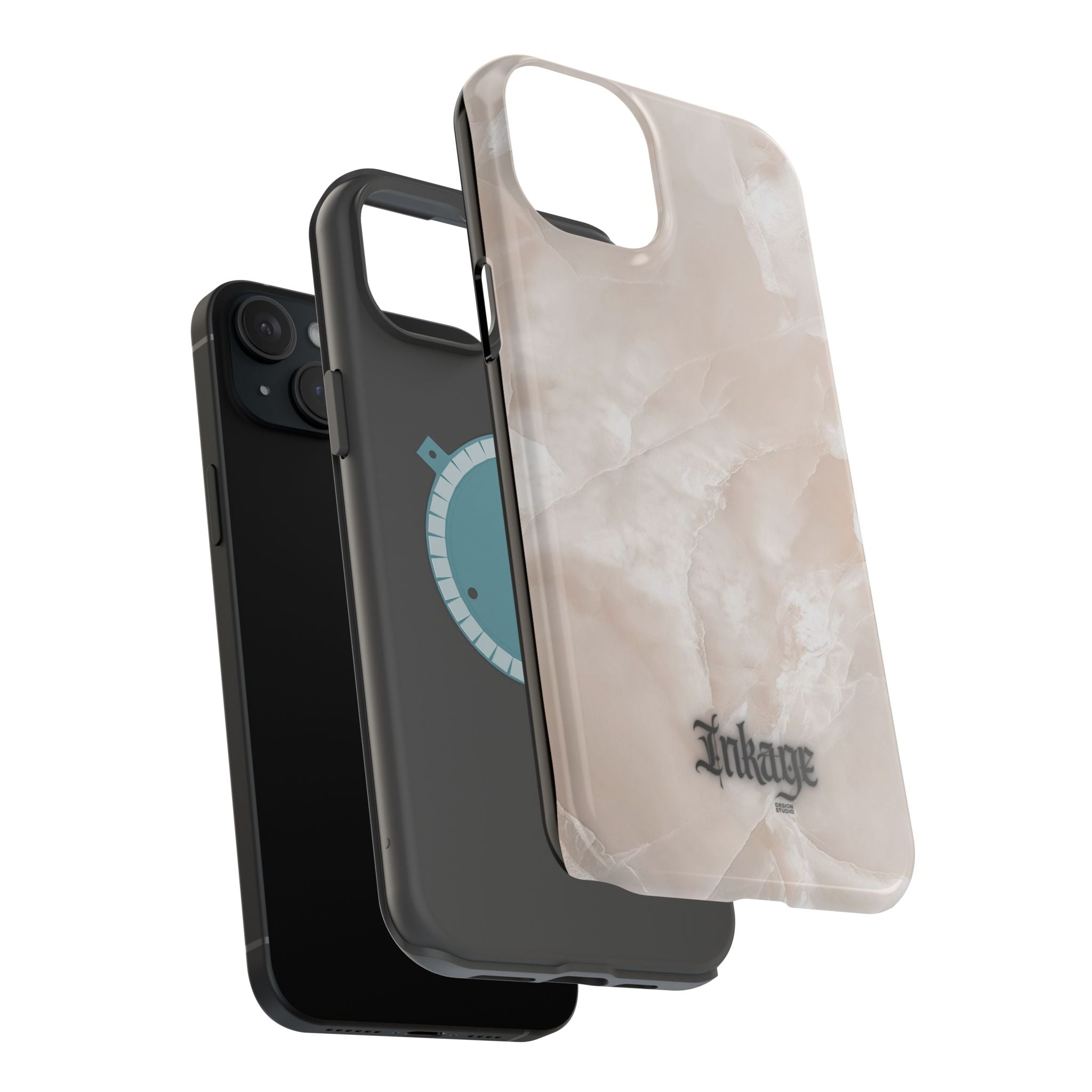 Blush Marble Magnetic Phone Cases (Minimal)