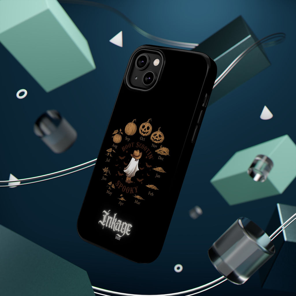 Spooky Boot Halloween Pumpkin Magnetic Phone Case (Season)