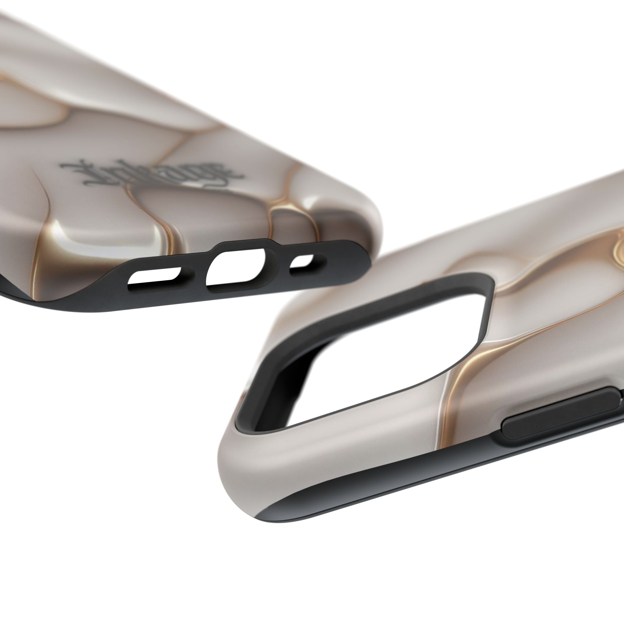 Golden Flow Magnetic Phone Cases (Minimal)