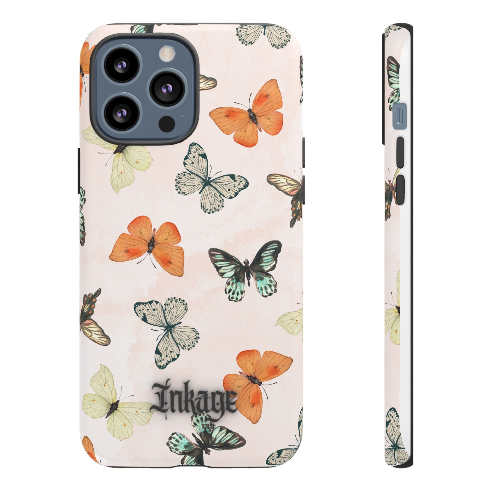 Color Butterfly Tough Phone Case (Minimal)