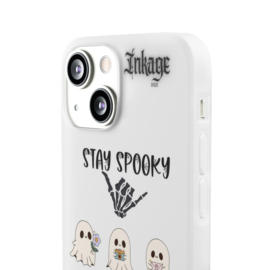 Stay Spooky Clear Phone Cases (Season)