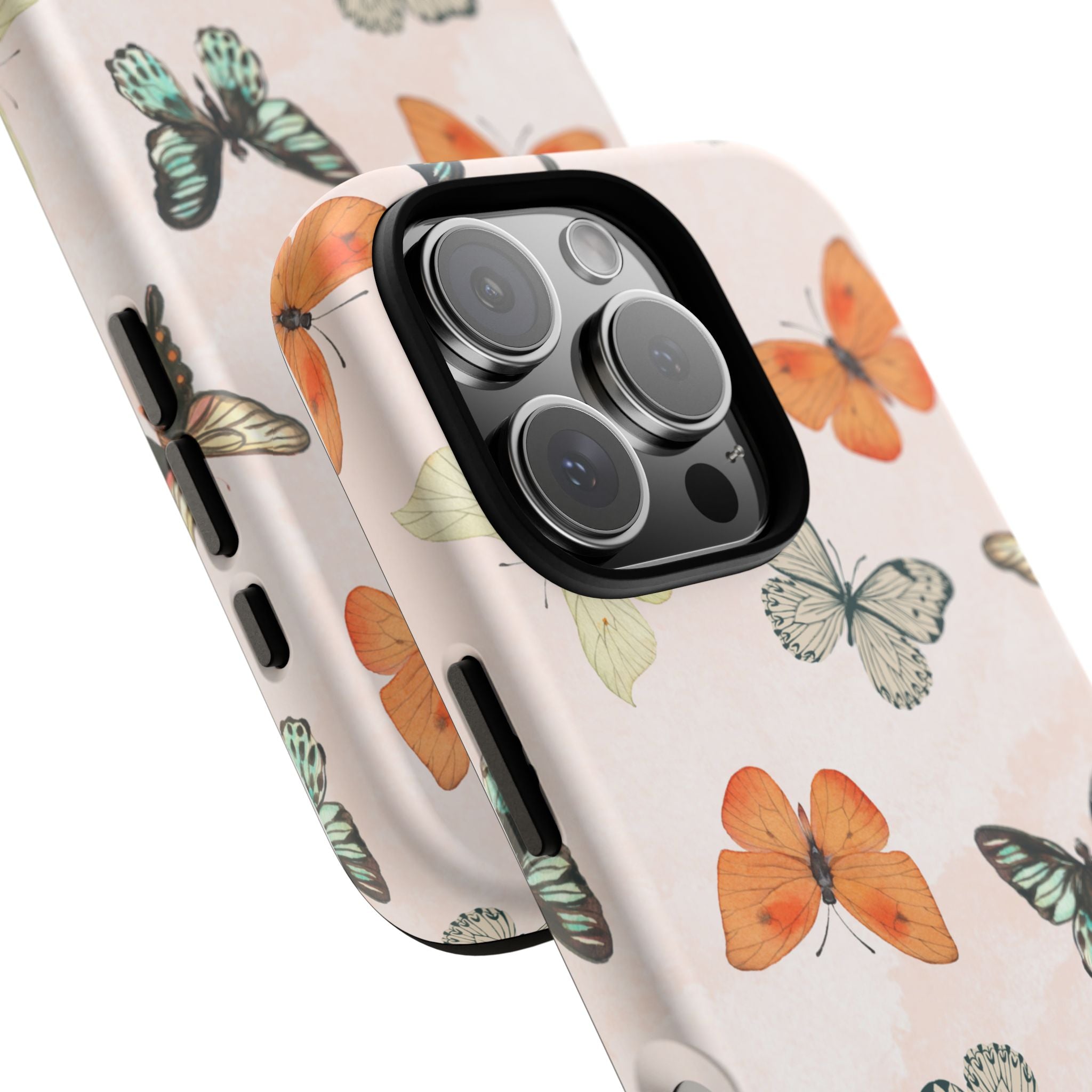 Color Butterfly Tough Phone Case