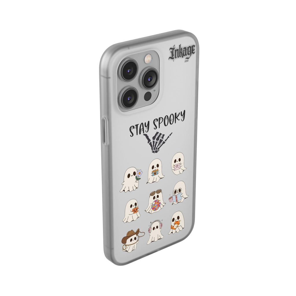 Stay Spooky Clear Phone Cases (Season)