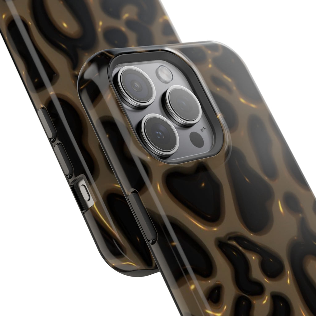 Leopard Print Magnetic Phone Cases (Minimal)
