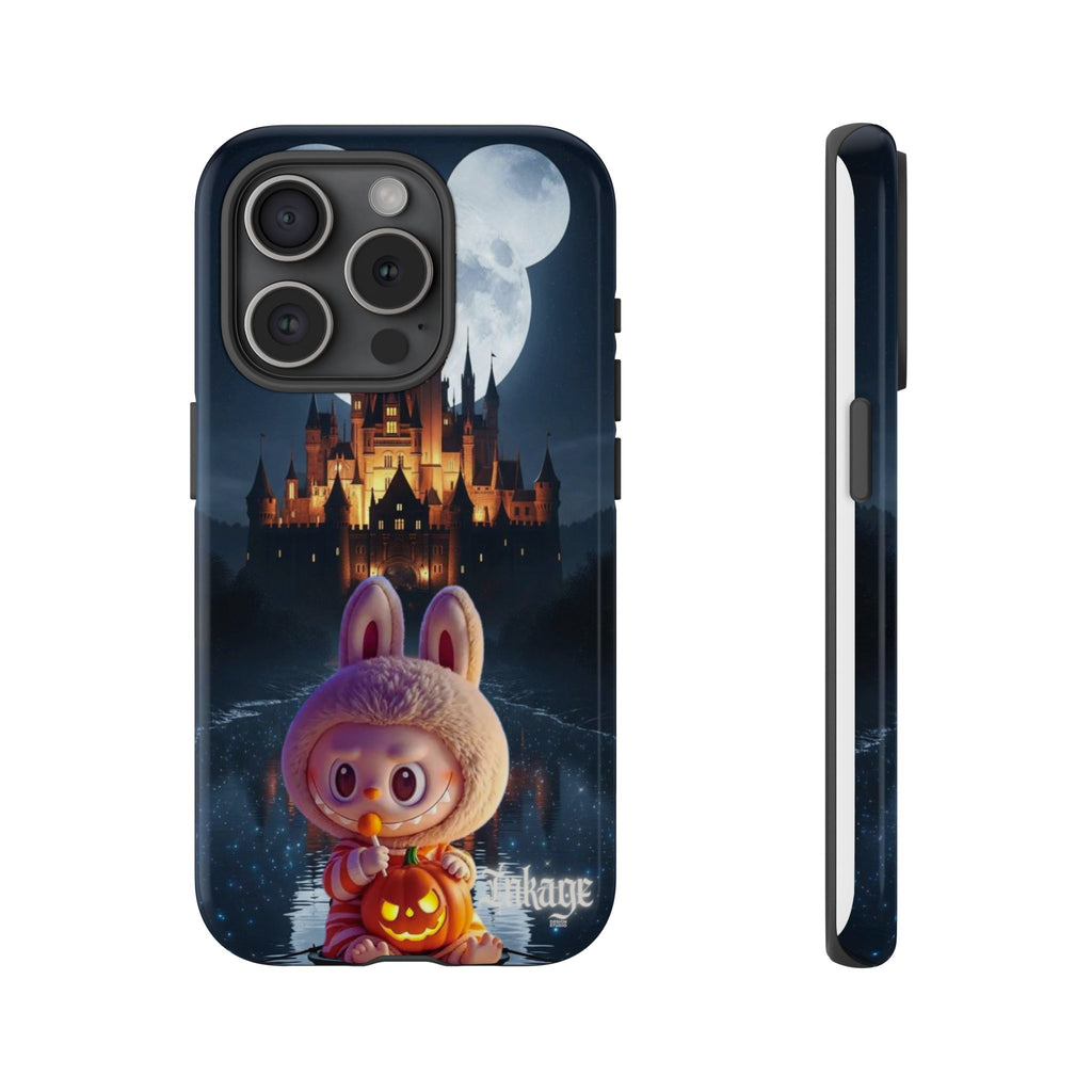 Labubu Halloween On Disney Boat Tough Phone Cases (Season, Animation)