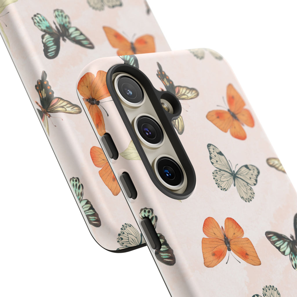 Color Butterfly Tough Phone Case (Minimal)