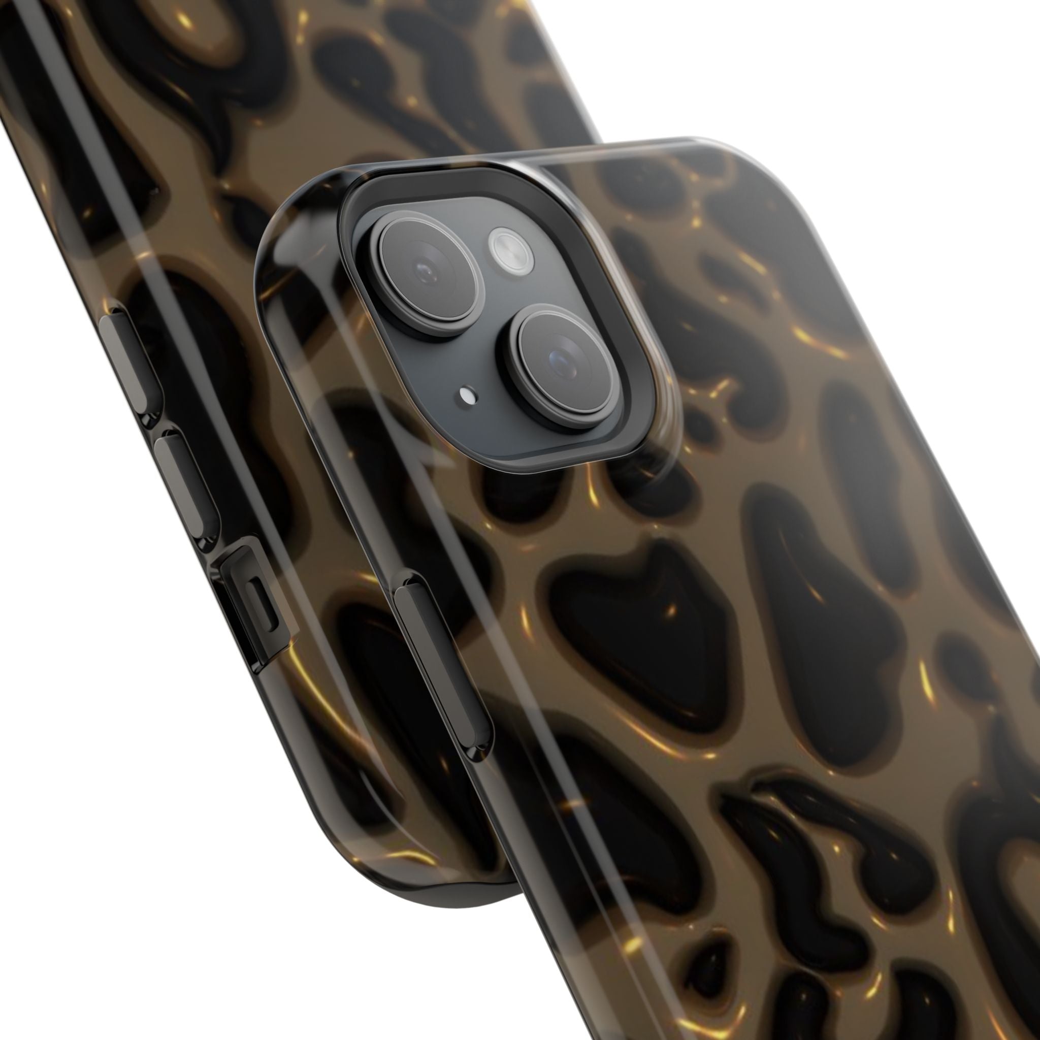 Leopard Print Magnetic Phone Cases (Minimal)