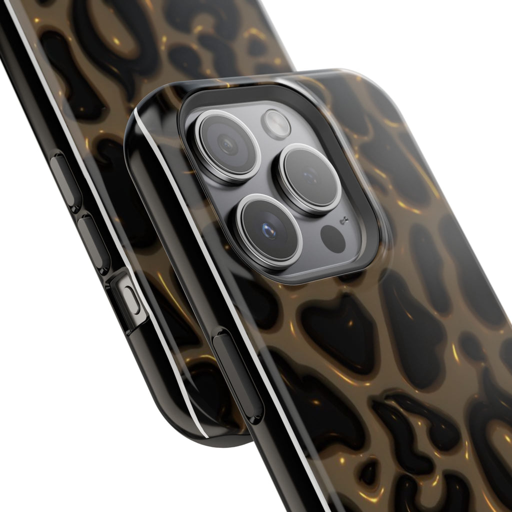 Leopard Print Magnetic Phone Cases (Minimal)