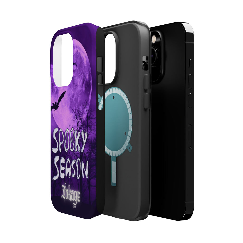 Purple Spooky Season Magnetic Phone Cases (Season)