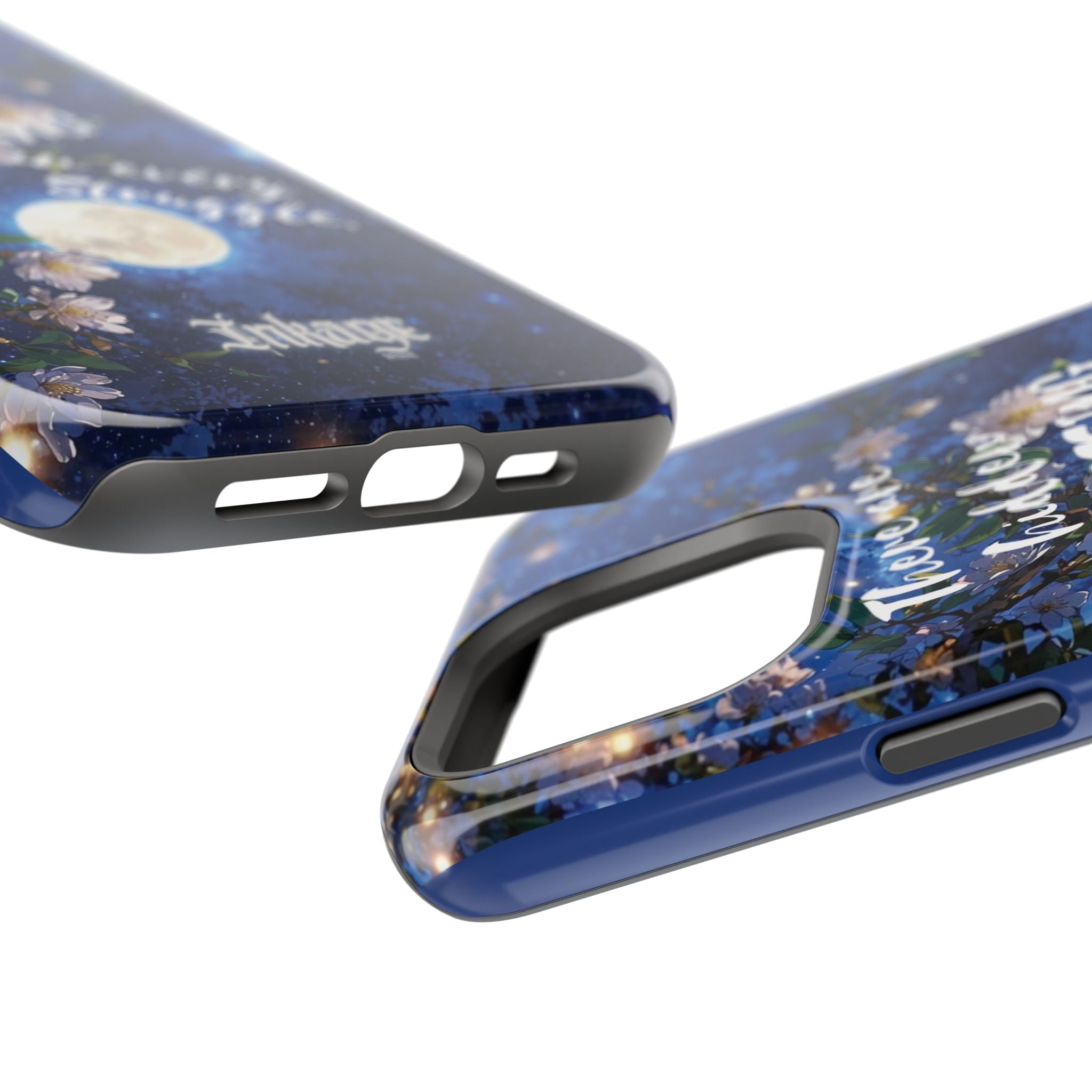 “Moonlit Blessing” Magnetic Phone Cases (Quote)