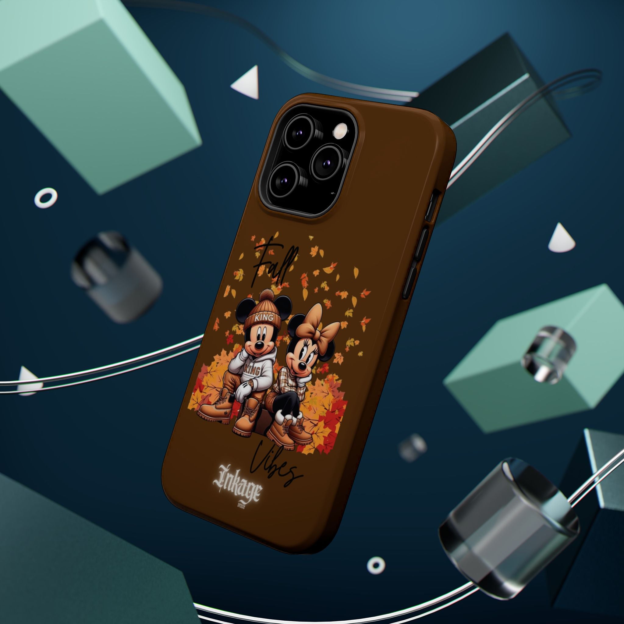 Mickey & Minnie Fall Vibes Magnetic iPhone Cases (Animation)