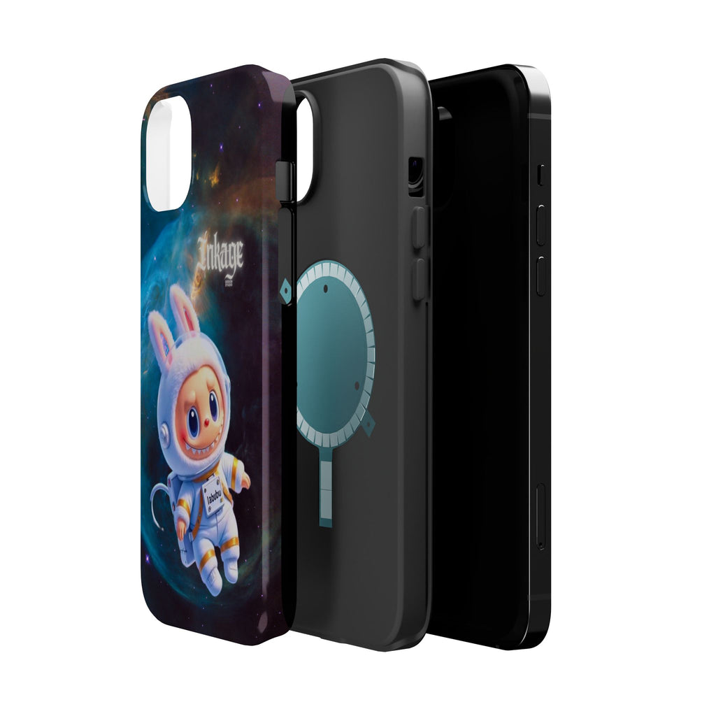 Labubu Astronaut Magnetic Phone Cases (Animation)