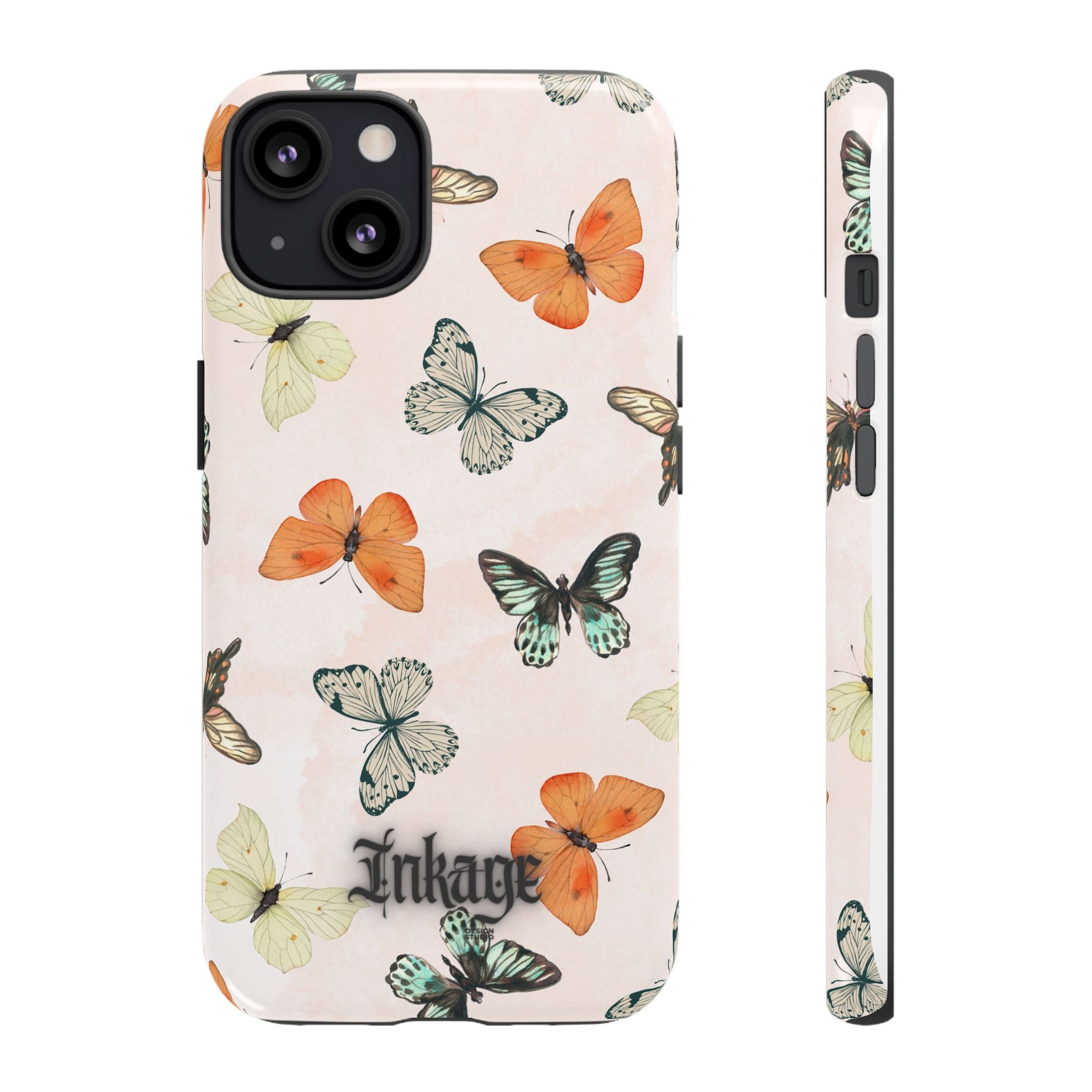 Color Butterfly Tough Phone Case (Minimal)