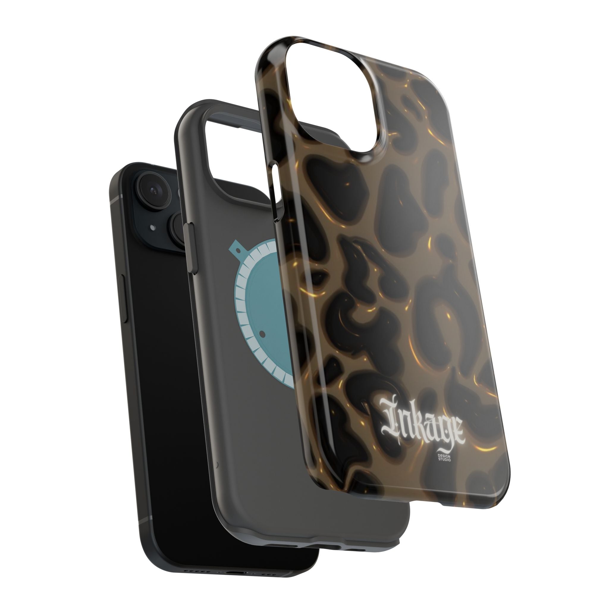 Leopard Print Magnetic Phone Cases (Minimal)