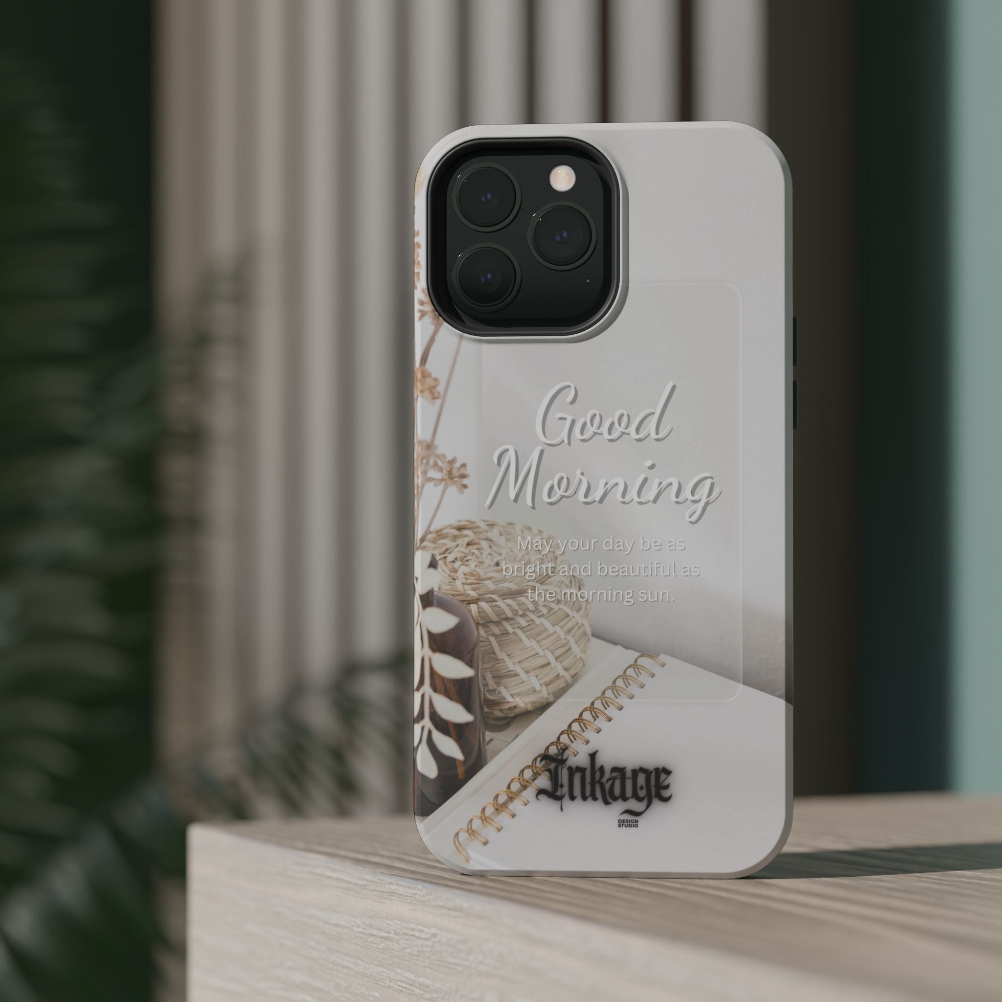"Good Morning" Magnetic Phone Cases (Quote)