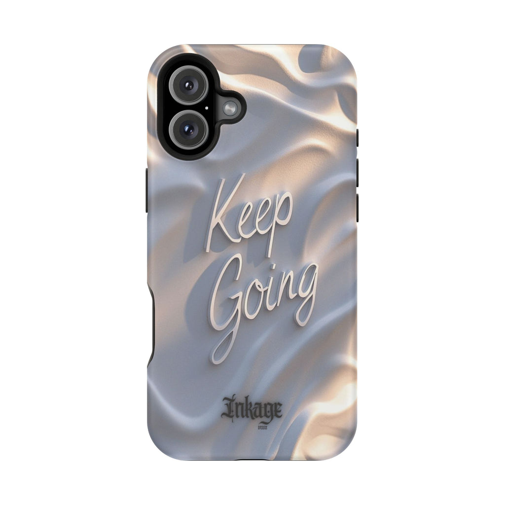 "Keep Going" Magnetic Phone Cases (Quote)