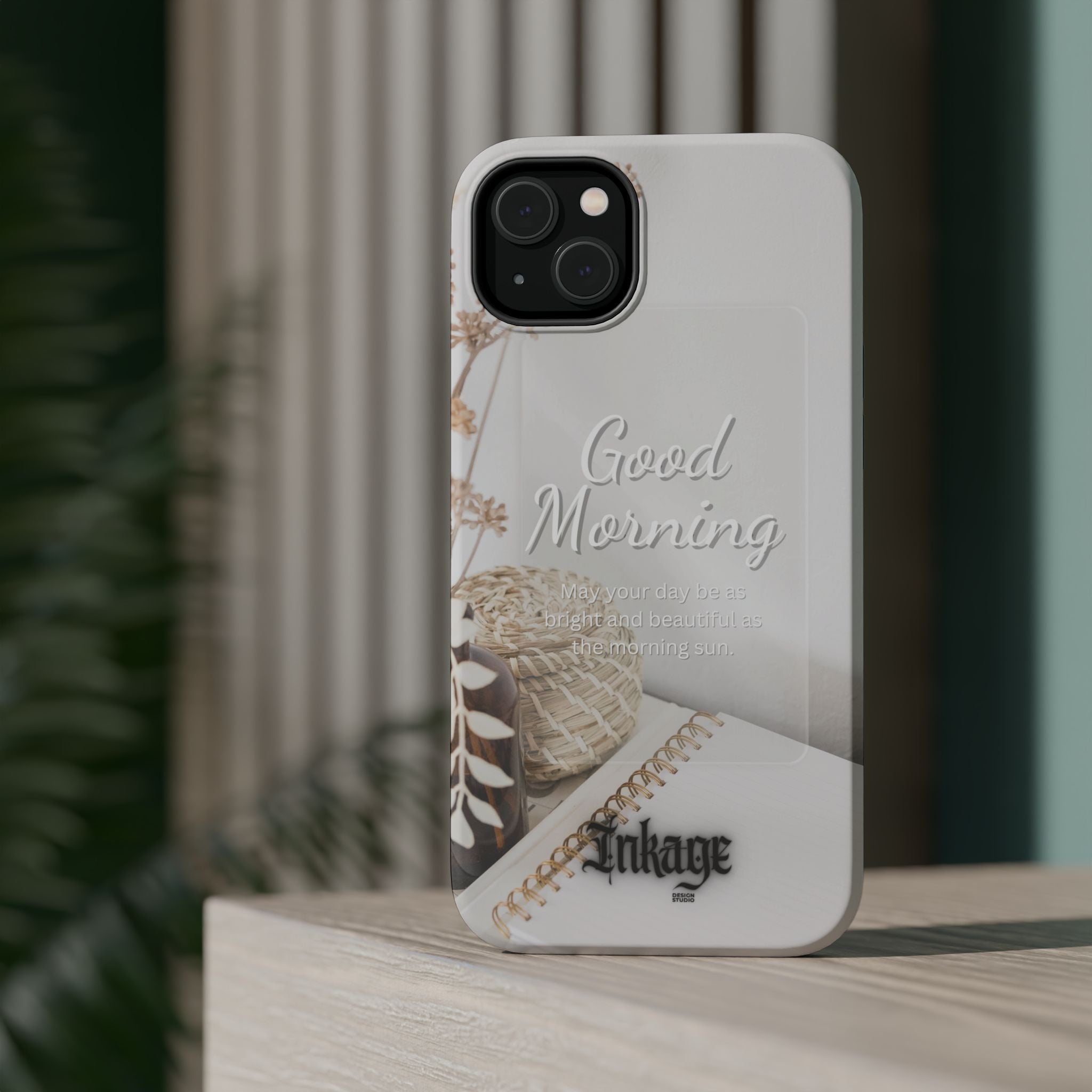 "Good Morning" Magnetic Phone Cases (Quote)