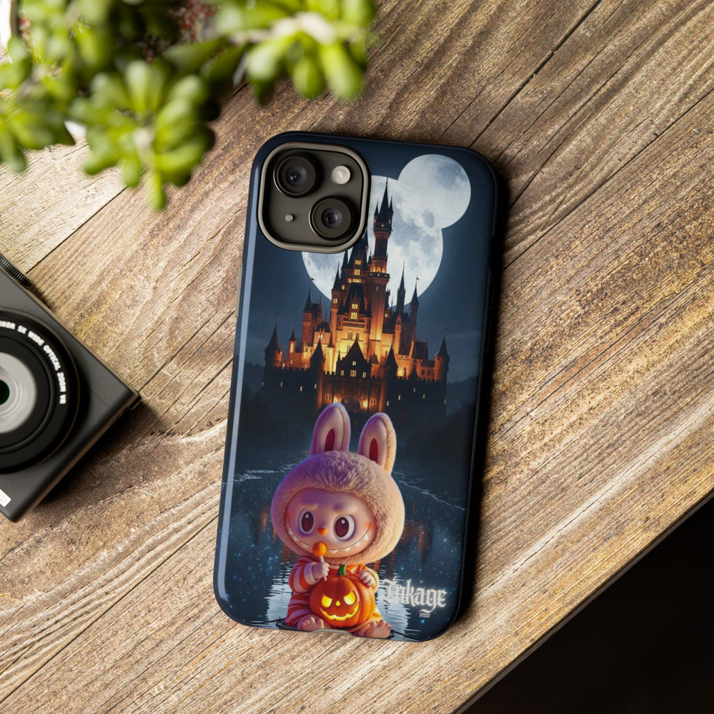 Labubu Halloween On Disney Boat Tough Phone Cases (Season, Animation)