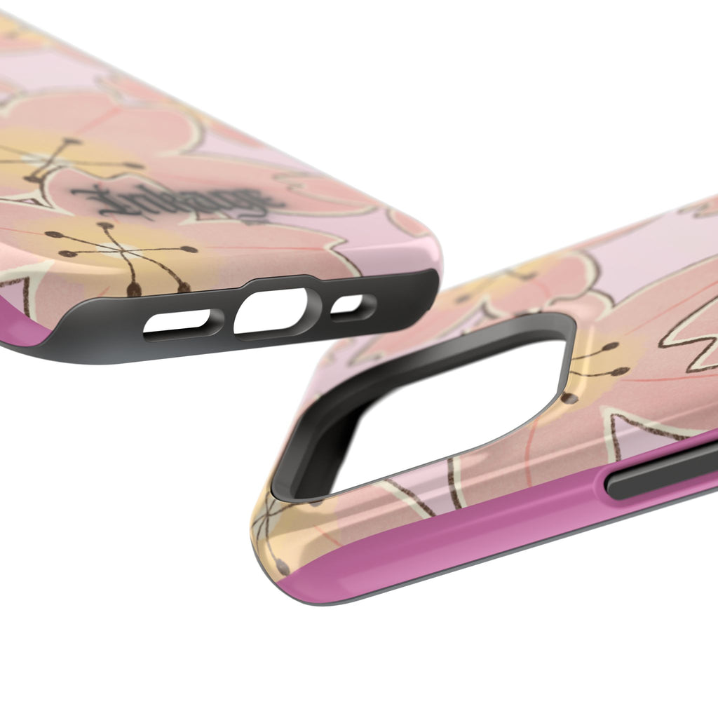 Charming Floral Magnetic Phone Cases (Minimal)