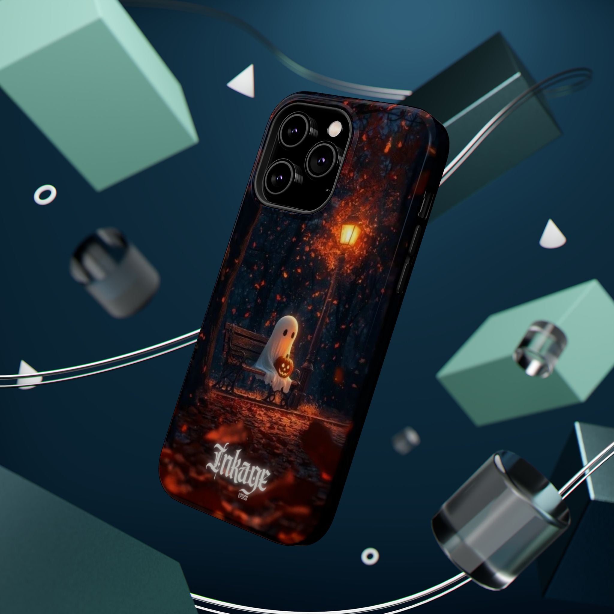 Lonely Ghost Halloween Magnetic Phone Cases (Season)