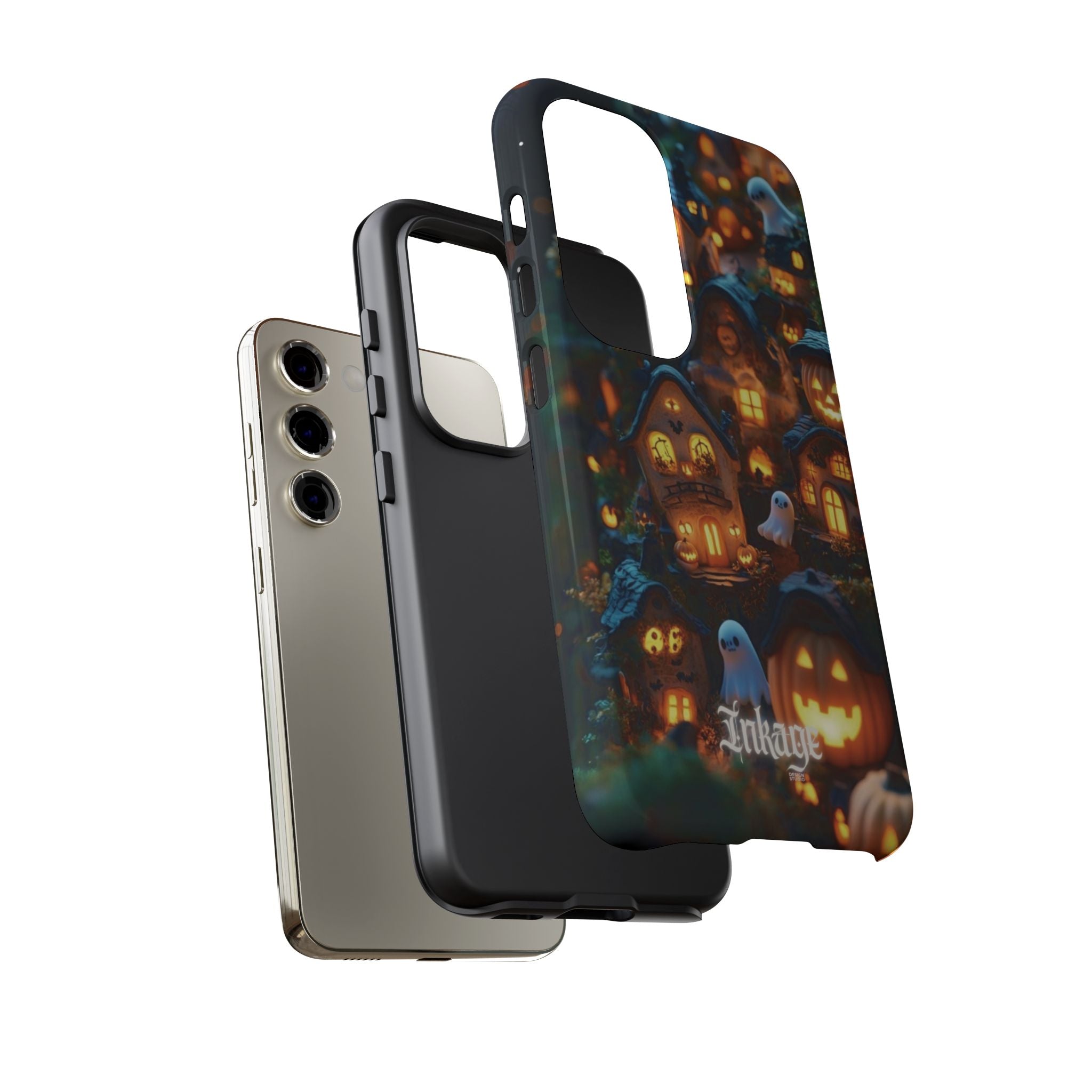 Spooky Pumpkin Village Tough Phone Cases (Season)